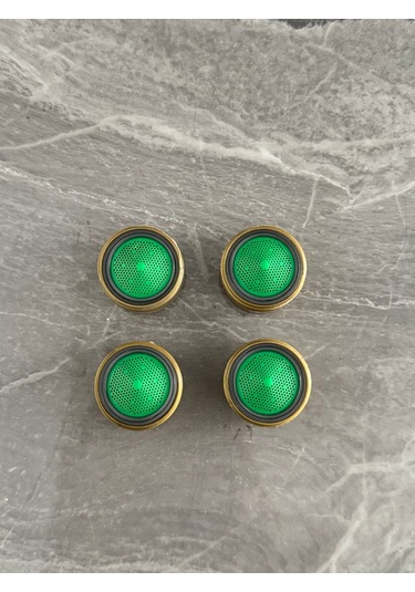 Rudi Armatür 4 Adetabatarya Ucu 4 Adet Su Tasarruf Ucu - Perlatör Gold Süzgeç