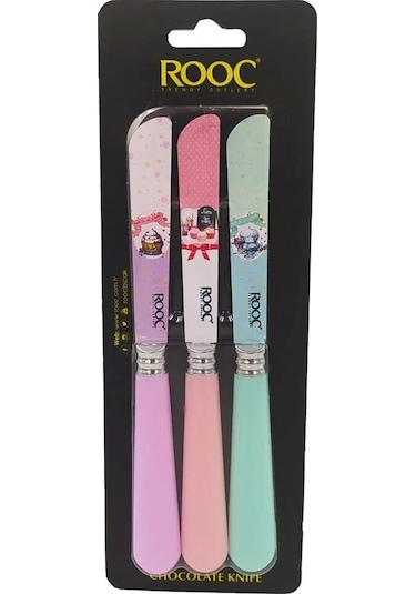 Rooc Tb01 3 Lü Tereyağı Bıçağı