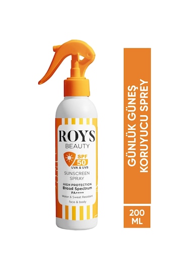 Roys Beauty Güneş Sprey 50 Spf 200 Ml