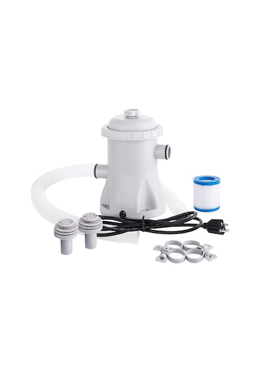 Cbtx Jy-051 110v-240v 330 Havuz Filtre Pompası Havuz Sirkülasyon Temizleyici Spec: İngiltere Tak