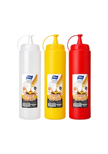 Titiz Plastik Saklama Kabı 5 Lt Ve Sosluk 700 Ml 3 Lü Mutfak Seti Diğer