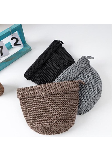 Dolıty 2x Saklama Sepetleri Oturma Odası Şifonyer Tuvalet Siyah Siyah