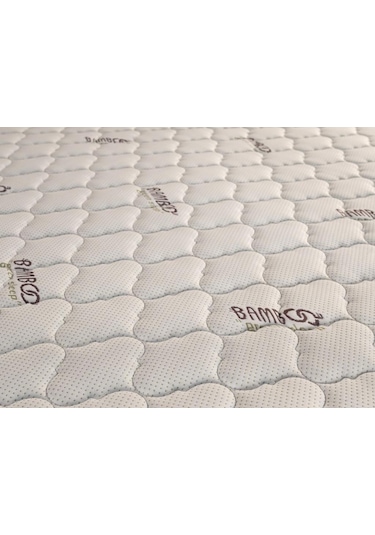 Nironyatak Tek Kişilik 90X190 Cm Lüks Ortopedik Bamboo Yatak