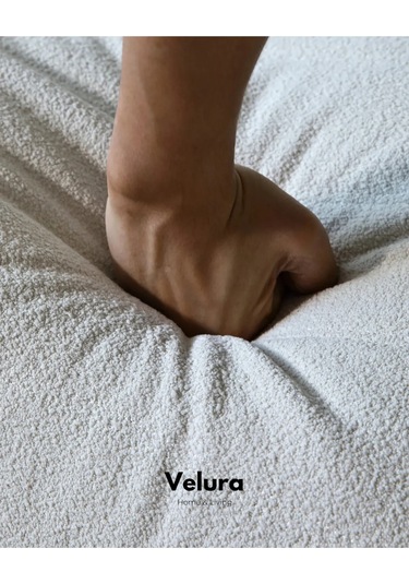 Muvva Berjer & Puflu Pofuduk Relax Koltuk & Armut Tekli Koltuk - Turuncu Turuncu-puflu