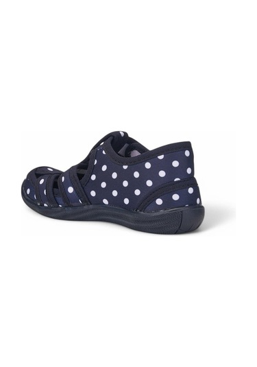 588-2 Erkek Çocuk Kaymaz Taban Kreş & Ev Ayakkabı Lacivert