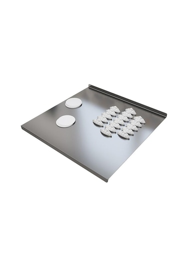 Suntek Paslanmaz Çelik Pasta Tahtası Et Sebze Ekmek Stil-d