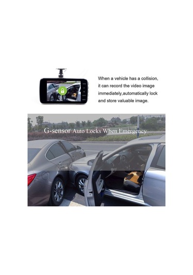 Samdoo Araç Kamerası 1080p Full Hd Gece Görüşlü Geniş Açı Dvr Kayıt Cihazı Hareket Algılama Ve Park Modu