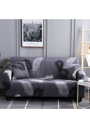 Yingfu Ev Dekorasyonu İçin Geometrik Desenli Tam Kapama Sandalye Kılıfı - Kaymaz, Esnek, 145-185 Cm İkili Koltuk Örtüsü Diğe DiğER