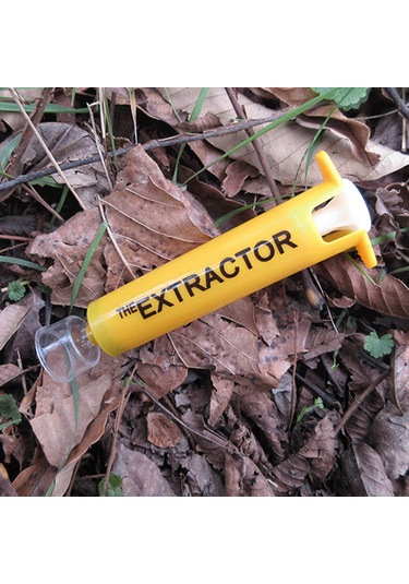 Leezsing Acil Durum Venom Çıkarıcı Seti - Dışarıda Yılan Arı Isırıkları İçin Vakumlu Tıkaç Abs Malzeme 12cm Pompa + Depolama Kutusu Sarı