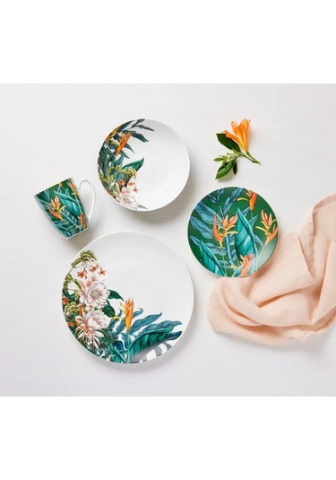 Maxwell & Williams Gece Bahçesi Yemek Tabağı, 27,5 Cm 123656395 Beyaz