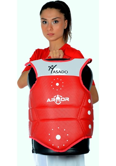 Haşado Armor Zırh Yeni Nesil Darbe Yastığı Kırmızı