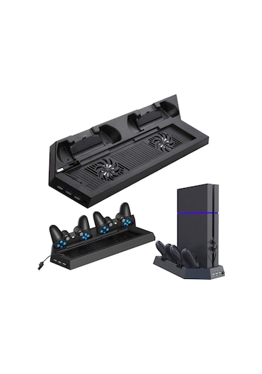 Multi-function Fanlı Stand Ps4, Ps4 Slim Pro Uyumlu