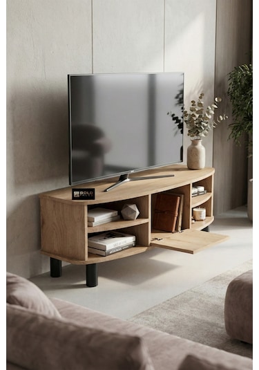 Tv Sehpası 136 Cm Kapaklı Raflı Çok Amaçlı Televizyon Ünitesi Salon Oturma Odası Vienna 5014 Atlantk Bej Tv Sehpası 136 Cm Kapaklı Raflı Çok Amaçlı Televizyon Ünitesi Salon Oturma Odası Vienna 5014 Atlantk Bej