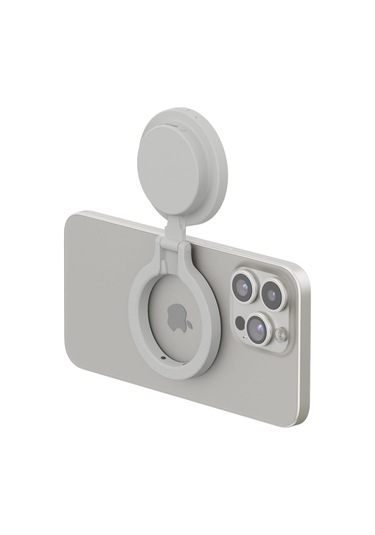 Shiftcam Snappocket Light Led Selfie Ring Işık, 4 Parlaklık Seviyesi, Dahili Batarya, Manyetik Telef Beyaz