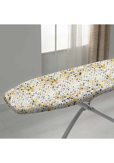 Keçeli Yanmaz Kumaş Ütü Masası Kılıfı Lastikli 50 x 120 CM