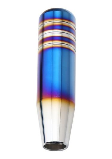 Yaozixa Alüminyum Manuel Vites Kolu 13cm Mavi Spiral Tasarım 8-10-12mm Bağlayıcılar İle Araç İç Dizaynını Sporlaştırır Diğer