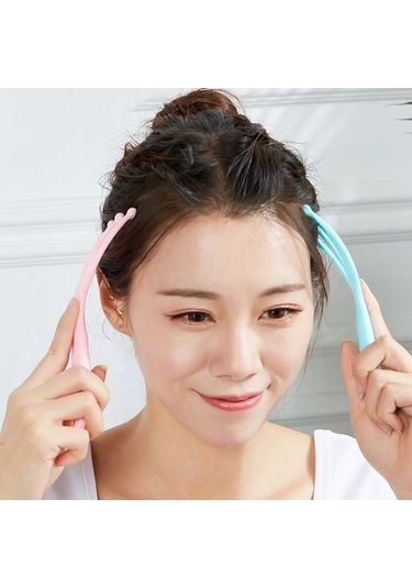 Kafa Masajı Saç Derisi Boyun Tarak Rulo Beş Parmak 9 Pençeleri Çelik Bilyalı El Rahatlama Ahtapot Kafa Masajı Z2mr0f Çok Renkli