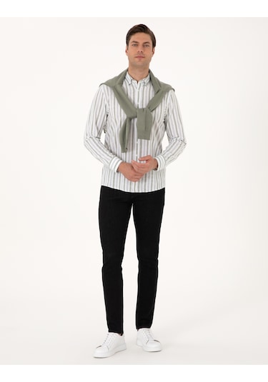 Pierre Cardin Erkek Gömlek Desenli 50312269-vr255 Diğer