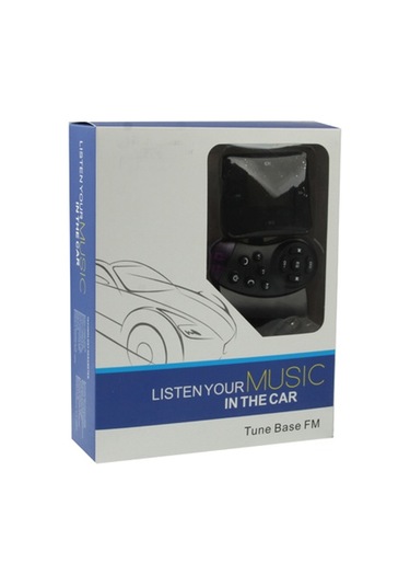 Yeni 1.5 İnç Eller Serbest Araç Kiti Bluetooth Fm Modülatör Ve Araba Direksiyon Simidi İçin Araba Mp3, Destek Sd / Mmc Kart / Usb Flash Disk