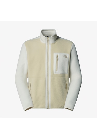The North Face Yumiori Full Zipped Erkek Krem Polar Üst Nf0a883rfr01 Krem