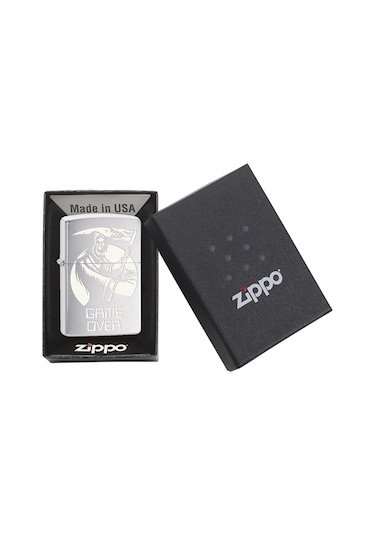 Zippo 200 Pf18 Skull Game Over Design Çakmak - 29696-064989