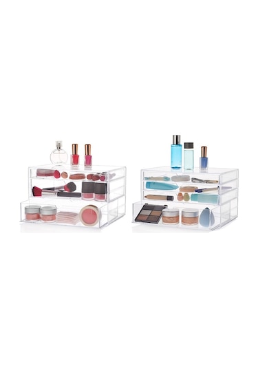 Makyaj Organizer Set ( 3 + 4 + 5 Çekmeceli )