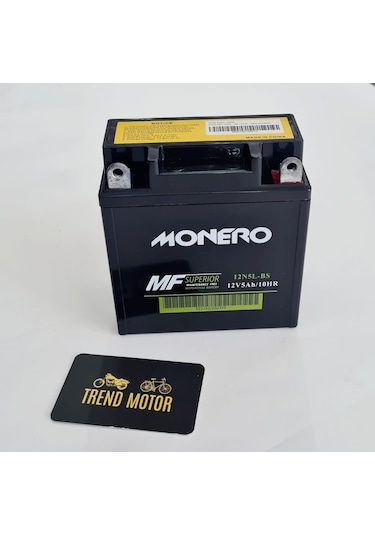 12V 5AH 12N5L-BS Cub Modeller YBR Mondial KH Motosiklet Akü