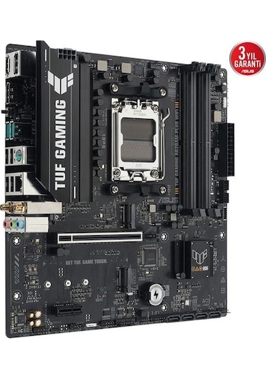 Asus Tuf Gamıng A620am-plus Wıfı6 Ddr5 Hdmı-dp Pcıe 4.0 Am5 Matx