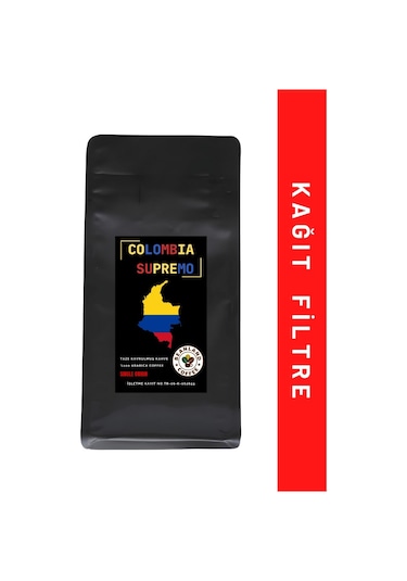 Beanland Coffee Colombia Supremo Kağıt Filtre 100 G