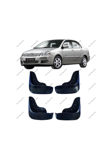 Toyota Uyumlu Corolla 2002-2006 4lü Paçalık Çamurluk Tozluk TYT0KX007
