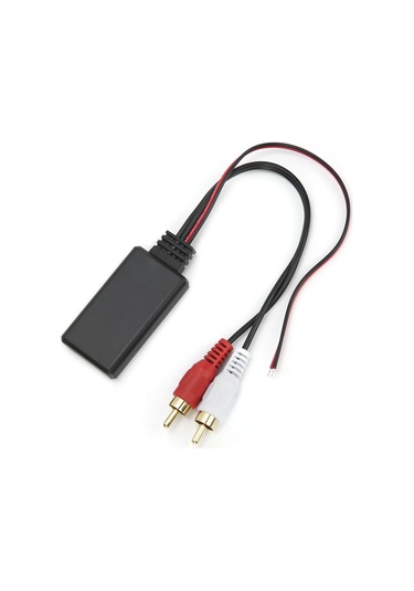 Bluetooth 5.0 Radyo Rca Adaptörü Taşınabilir Araç Kablosuz Ses Müzik Kablosu Kenwood'a Uygun