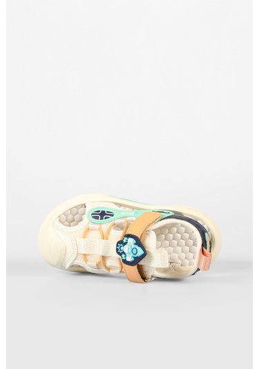 Vicco Rocket Çocuk Okul Öncesi Işıklı Sandalet Bej