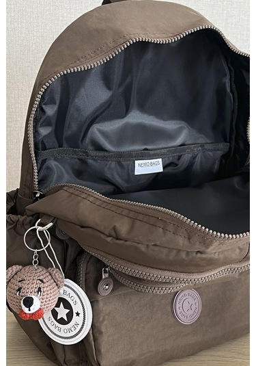 Nemo Bags Koyu Vizon Orta Boy Okul Çantası
