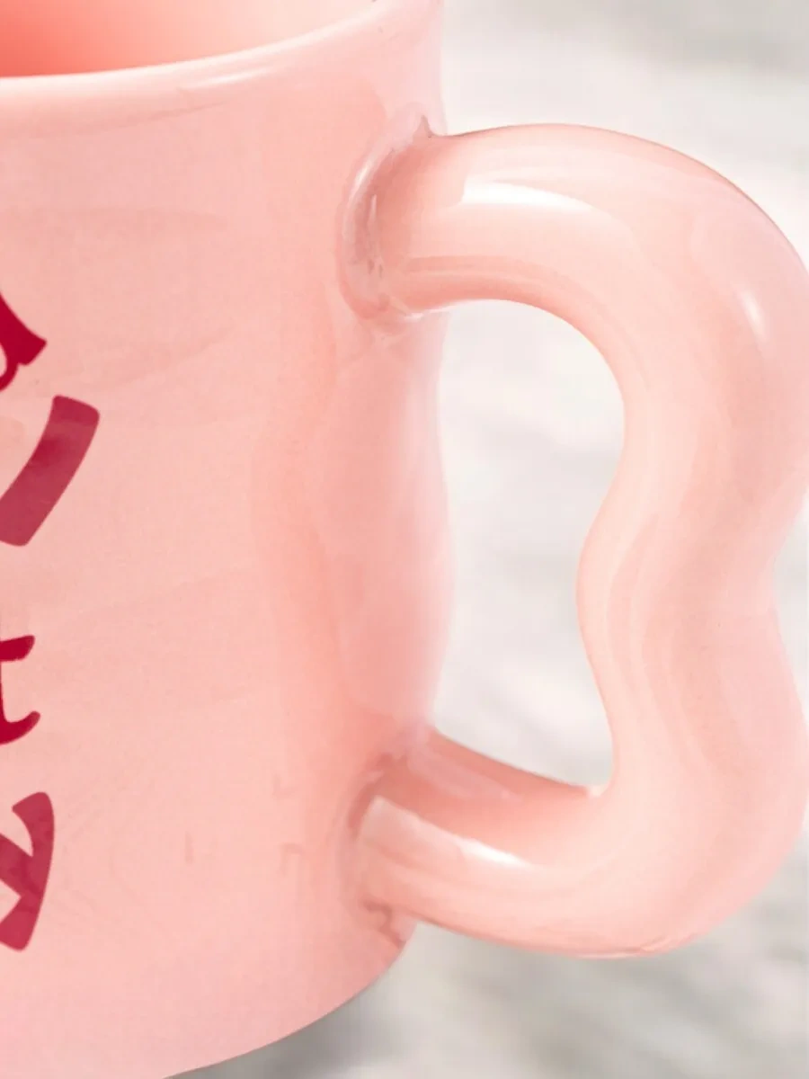 Arthomes Büyük Seramik Çay Ve Kahve Kupası 268147500 Pembe