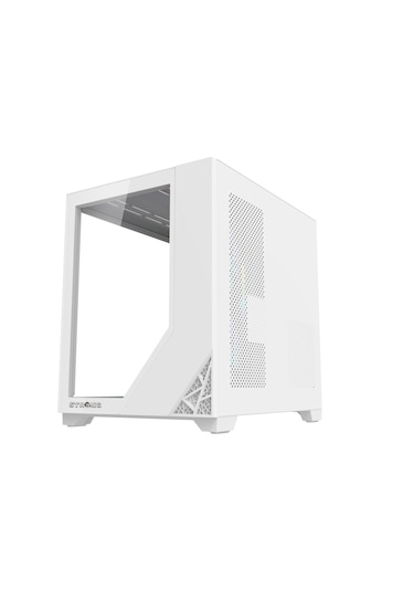 Strong Shadow Beyaz 3x 120mm ARGB mATX Akvaryum Gaming Bilgisayar Kasası (Powersız)