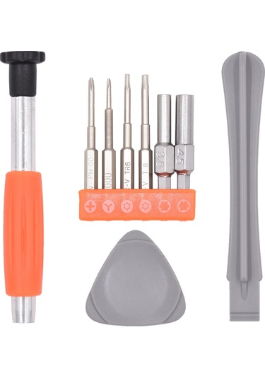 Cbtx Taessv Nintendo Switch İçin Oyun Konsolu Sökme Tornavida Seti, Özellikler: Turuncu 9 Pcs