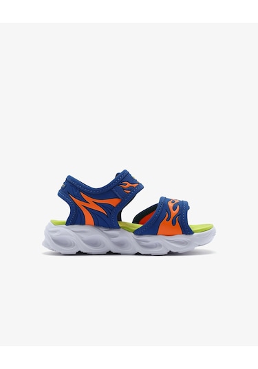 Skechers Thermo-splash - Heat Tıde Küçük Erkek Çocuk Mavi Işıklı Sandalet 400102n Blor Mavi