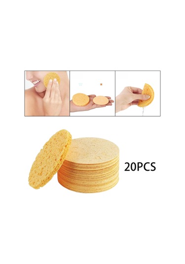 Suntek Yüz Temizliği Için Sıkıştırılmış Süngerleri 20-adet