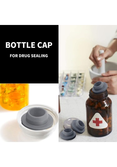 Borox Flakon Kauçuk Tıpa 20mm - Butil Tapa 100 Adet