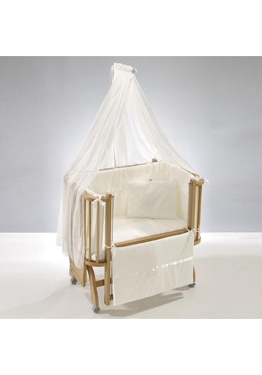 Meltem Kids Mood Ekru Pamuklu Bebek Uyku Seti 50 x 90 CM Ekru