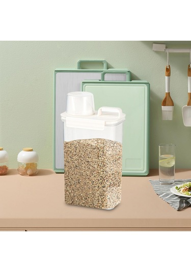 Suntek Magideal Gıda Saklama Kabı Tahıl Fındık Için Hava Beyaz-kapak