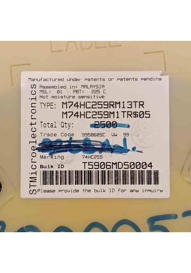 M74hc259rm13tr Soıc16 Stmicroelectronics 74 Serisi Entegreler 13 Adet