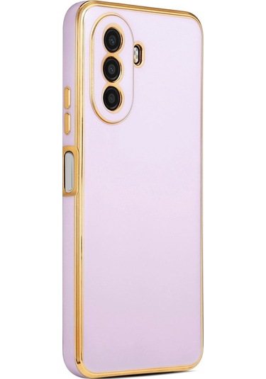 Huawei Nova Y70 Kılıf Zore Bark Kapak Lila