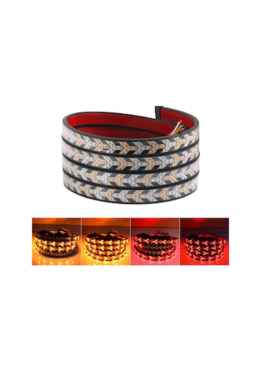 5 Modlu Ok Model Bagaj Altı Kayar Dönüş Fren Sinyalli Esnek Led