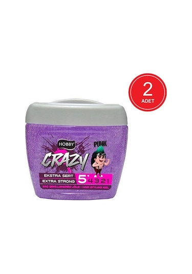 Hobby Crazy Extra Sert Saç Jölesi 2 x 700 ML