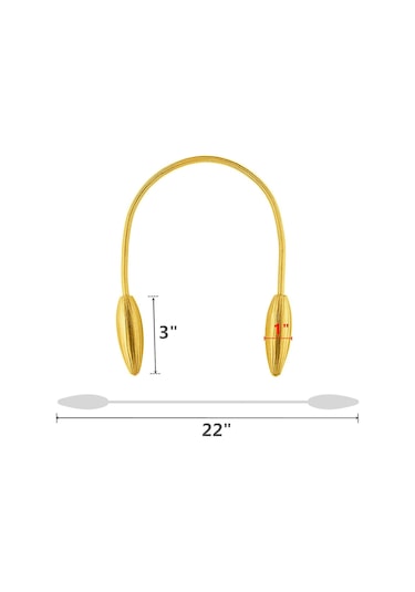Altın 2'li Perde Askıları Perde Bağları Ev Dekoratif Pencere Perde Bağları Bükümlü Perde Askıları Rastgele Modelleme Perde Askıları Diğer