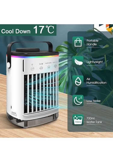 Jialan Klima Hava Soğutucu Fan Su Soğutma Fanı Klima Odası Ofis