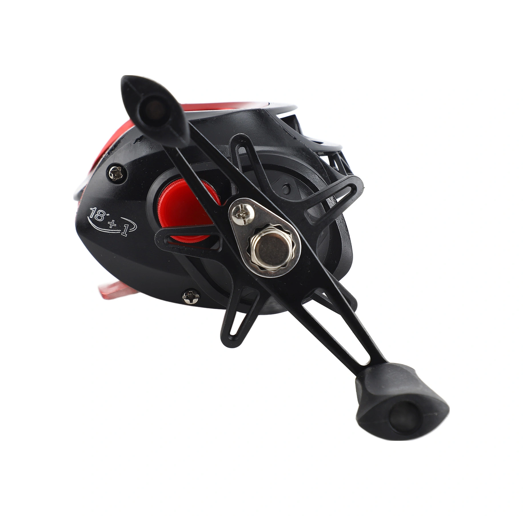 Vkemall Metal Baitcasting Reel Saçma Olmayan Tel 7.2:1 Diş Oranı 8kg Fren Gücü Uzun Atış Dondurma Deniz Balıkçılığı Sol El