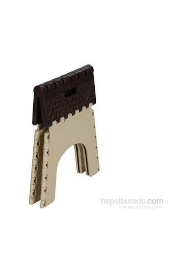 Küçük Boy Katlanır Tabure - Taba