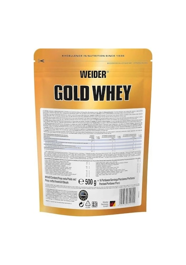 Weider Gold Whey Proteın 500 Gr Vanilya - Karamel